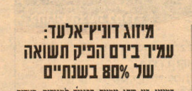 מיזוג דוניץ-אלעד: עמיר בירם הפיק תשואה של 80% בשנתיים - דוניץ אלעד