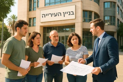 איך מתנהלים מול העירייה בפרויקט התחדשות עירונית - דוניץ אלעד