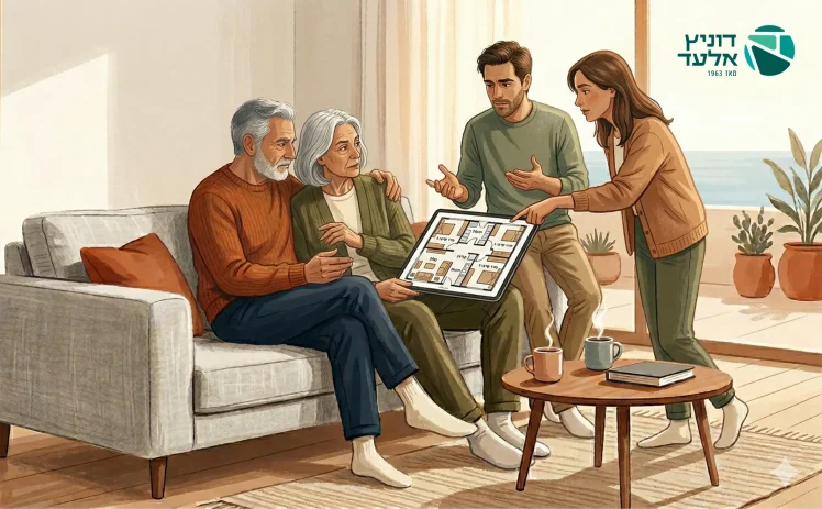 "בני הזוג מאוד רצו את הדירה, אבל אז הילדים נכנסו לתמונה" - דוניץ אלעד